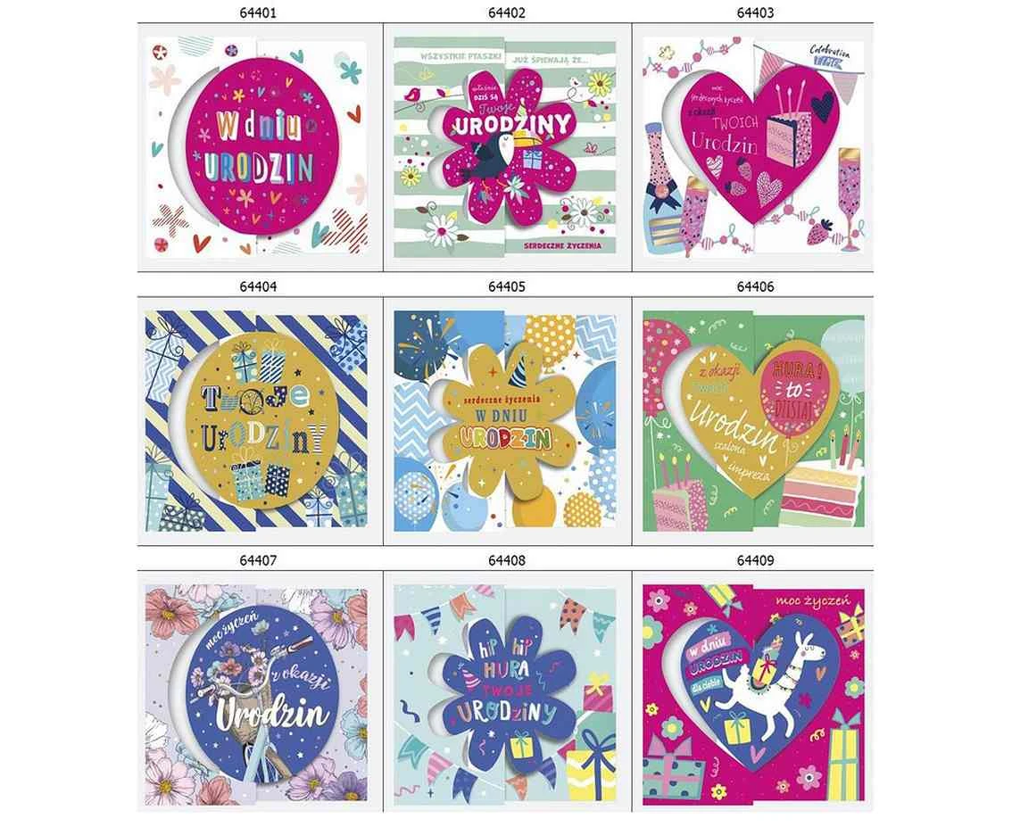 POLMAK Foldable Square Greeting Card LKR 150x150 cm