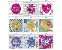 POLMAK Foldable Square Greeting Card LKR 150x150 cm