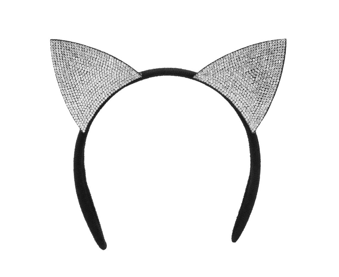 Set Diamond cat (tiara and choker)