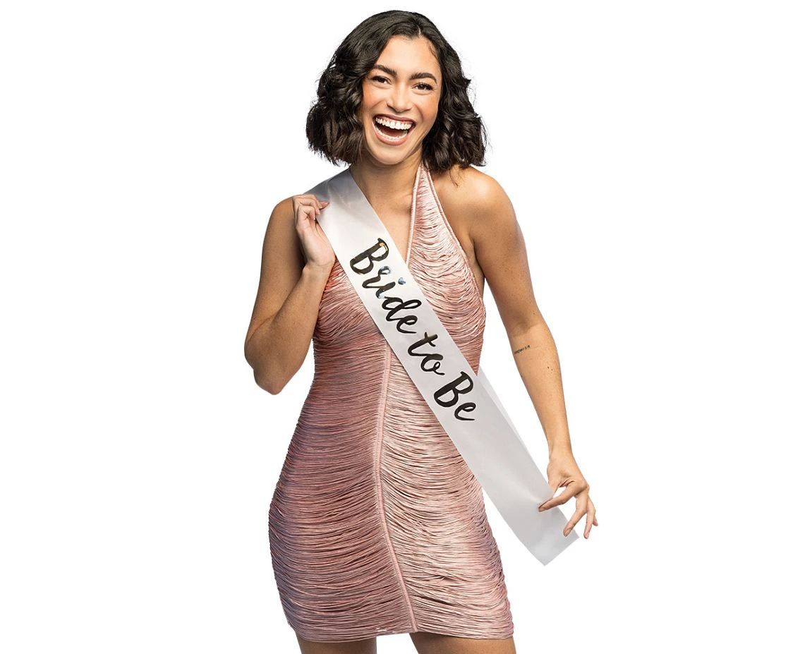 Team Bride Sash Pink