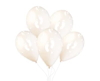 Balloons Gemar 13", baby foot prints, linen, 50pcs