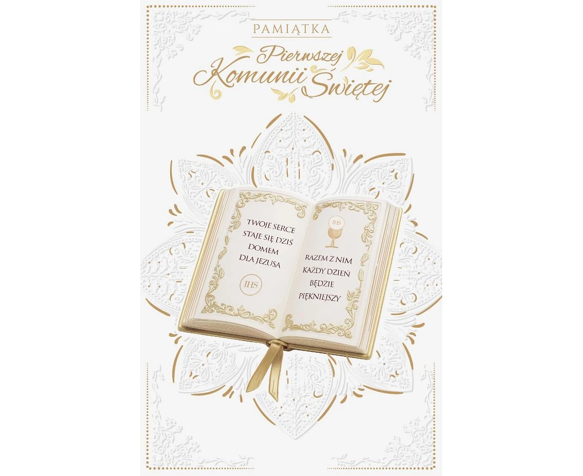 Communion Card, Bible