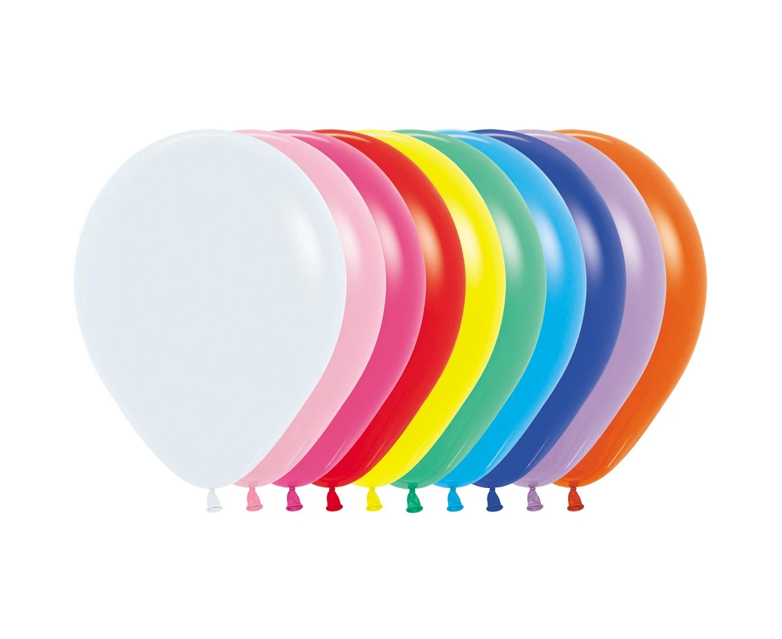 Sempertex Balloons 5", Fashion Assorted, 50 pcs.