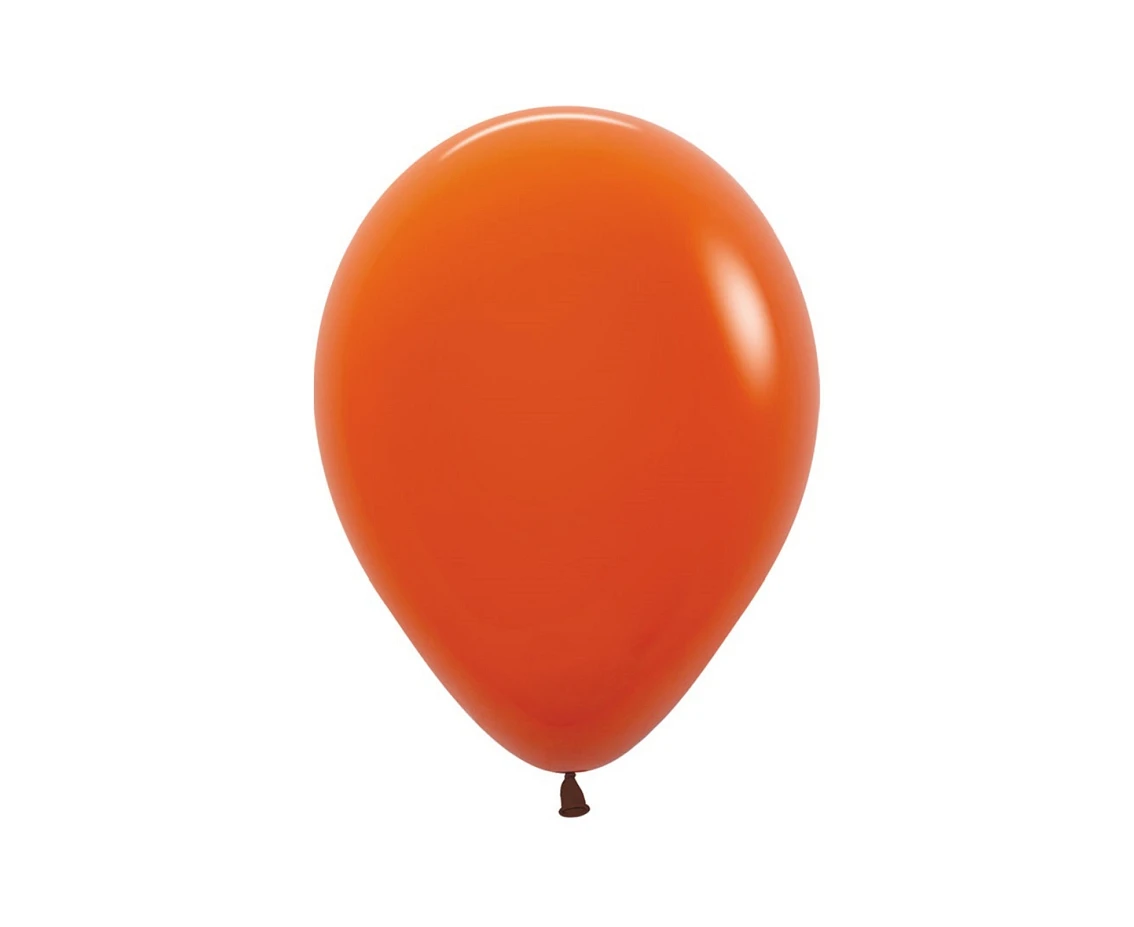 Sempertex Balloons 5", Sunset Orange, 50 pcs.