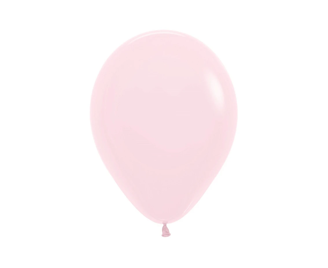 Sempertex Balloons 5", Pastel Matte Pink, 50 pcs.