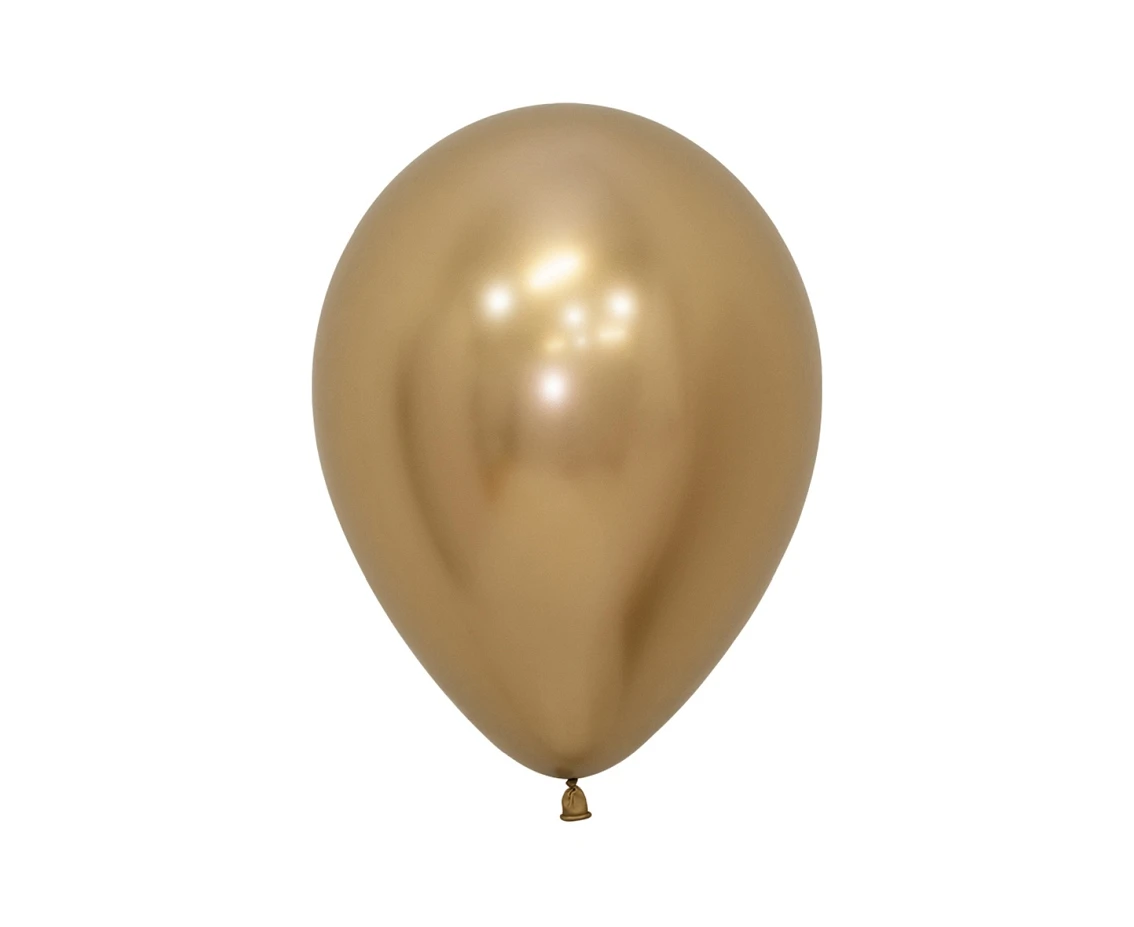 Sempertex Balloons 5", Reflex, Gold, 50 pcs.