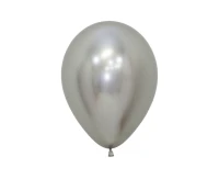 Sempertex Balloons 5", Reflex, Silver, 50 pcs.