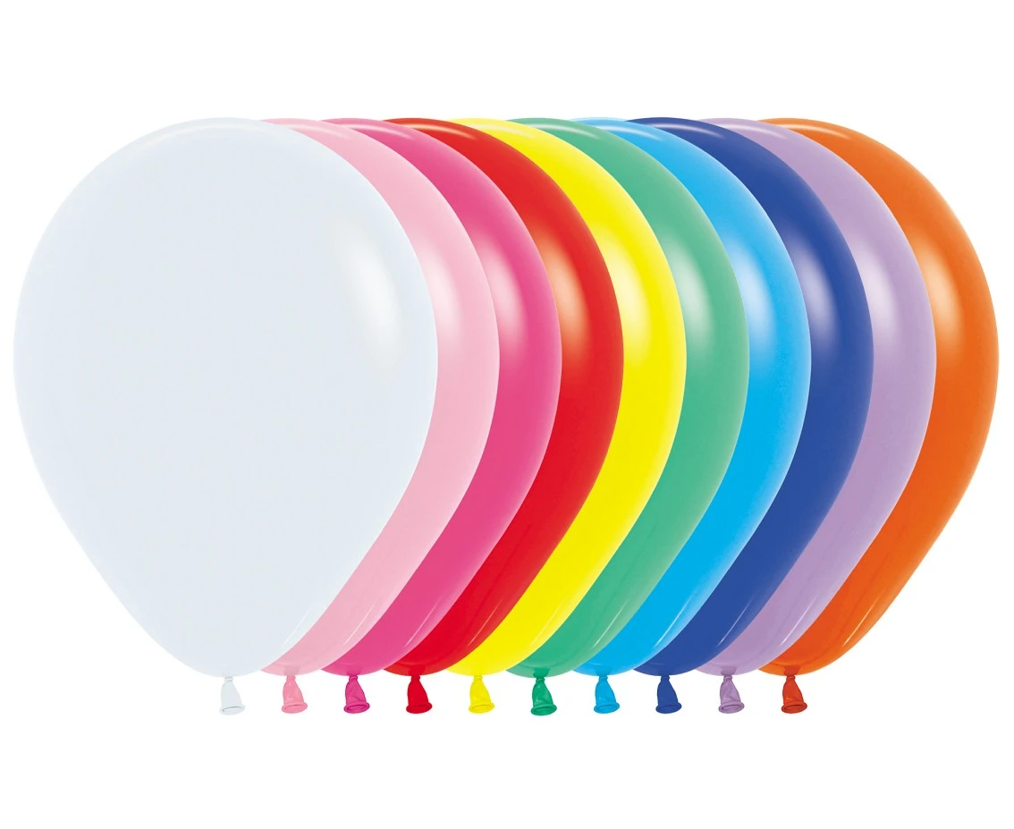 Sempertex Balloons 12", Fashion Assorted, 50 pcs.
