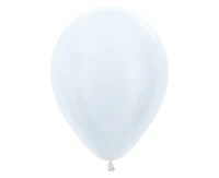 Sempertex Balloons 12", Pearl White, 50 pcs.