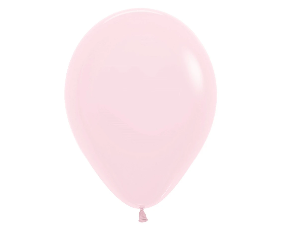Sempertex Balloons 12", Pastel Matte Pink, 50 pcs.