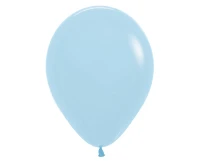 Sempertex Balloons 12", Pastel Matte Blue, 50 pcs.