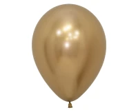 Sempertex Balloons 12", Reflex, Gold, 50 pcs.