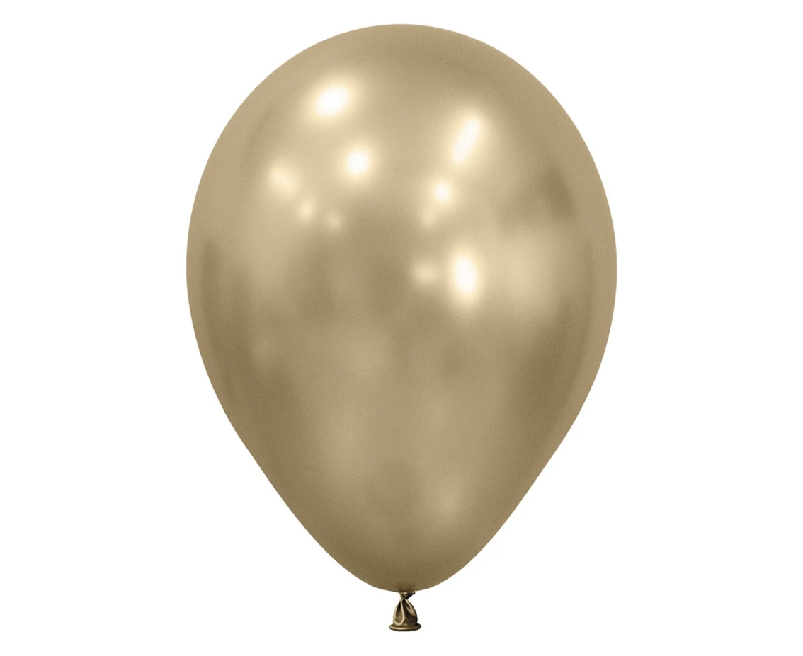 Sempertex Balloons 12", Silk Gold Dust, 50 pcs.
