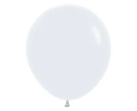 Sempertex Balloons 18", White, 25 pcs.
