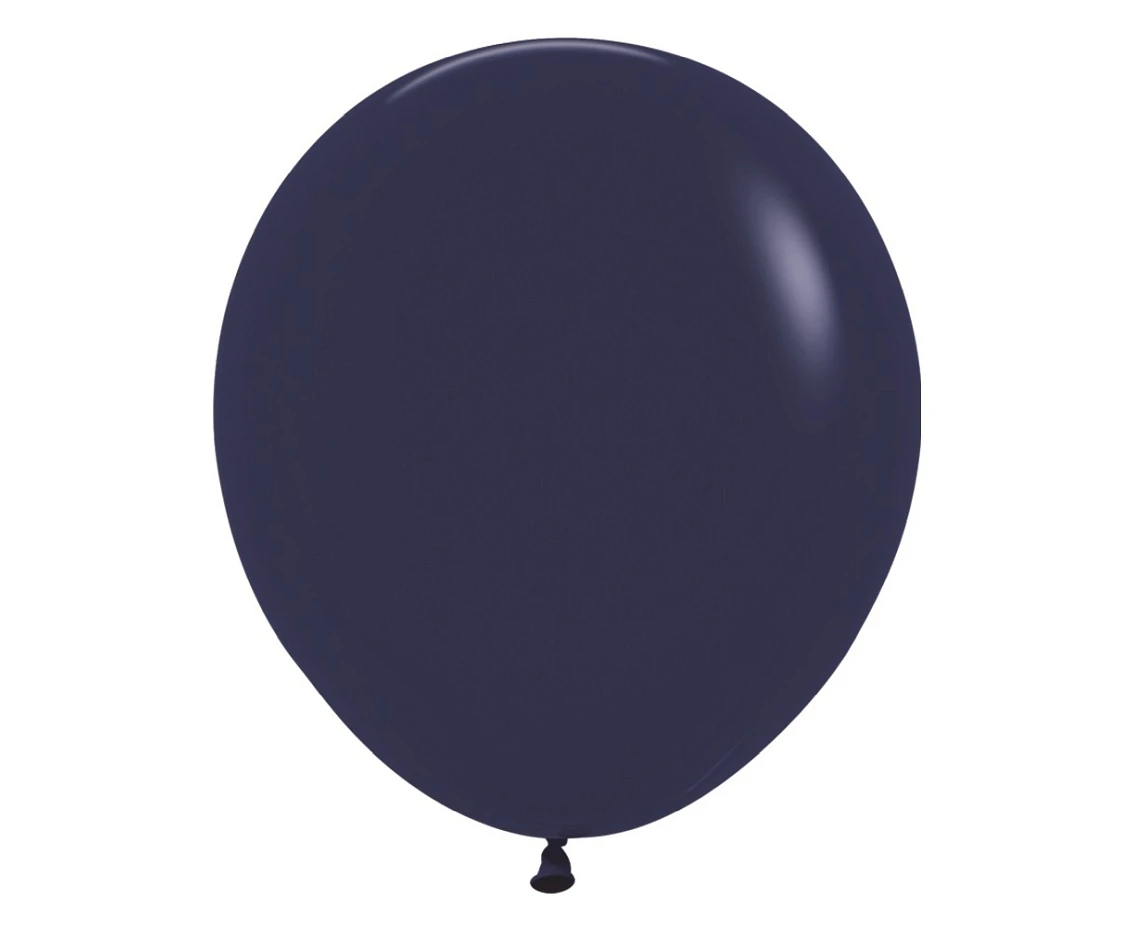 Sempertex Balloons 18", Navy Blue, 25 pcs.