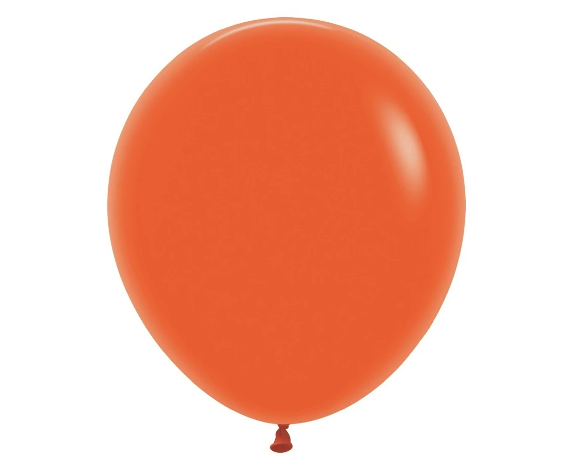 Sempertex Balloons 18", Orange, 25 pcs.