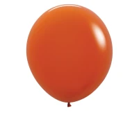 Sempertex Balloons 18", Sunset Orange, 25 pcs.