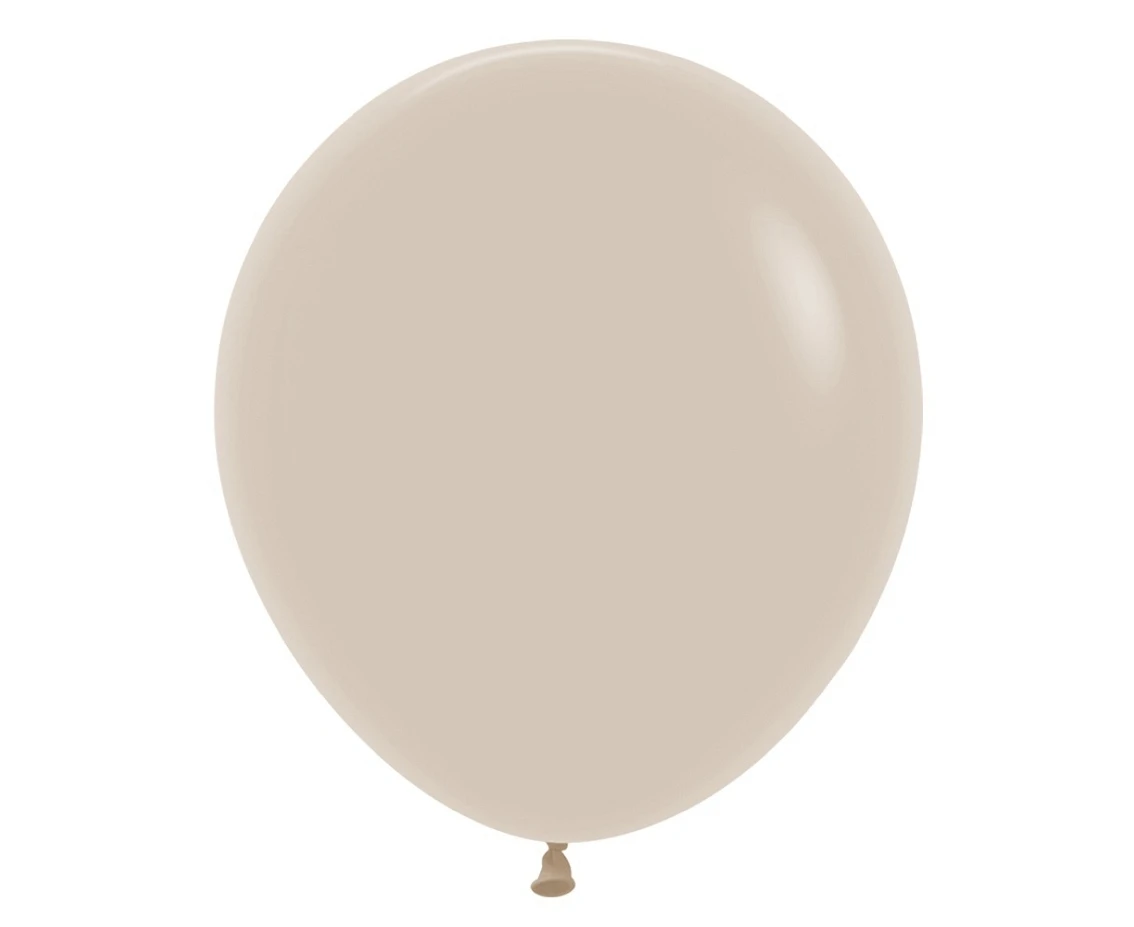 Sempertex Balloons 18", White Sand, 25 pcs.