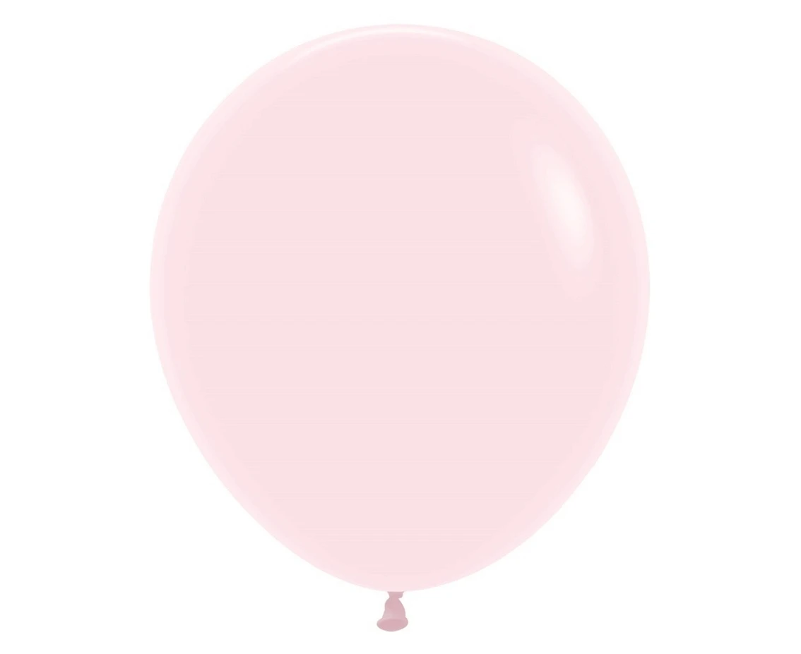 Sempertex Balloons 18", Pastel Matte Pink, 25 pcs.