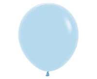 Sempertex Balloons 18", Pastel Matte Blue, 25 pcs.