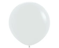 Sempertex Balloons 24", White, 3 pcs.