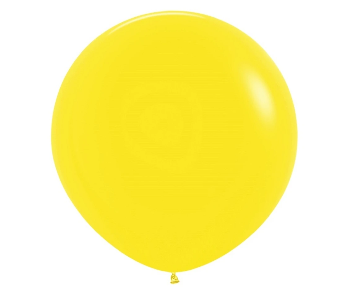 Sempertex Balloons 24", Yellow, 3 pcs.