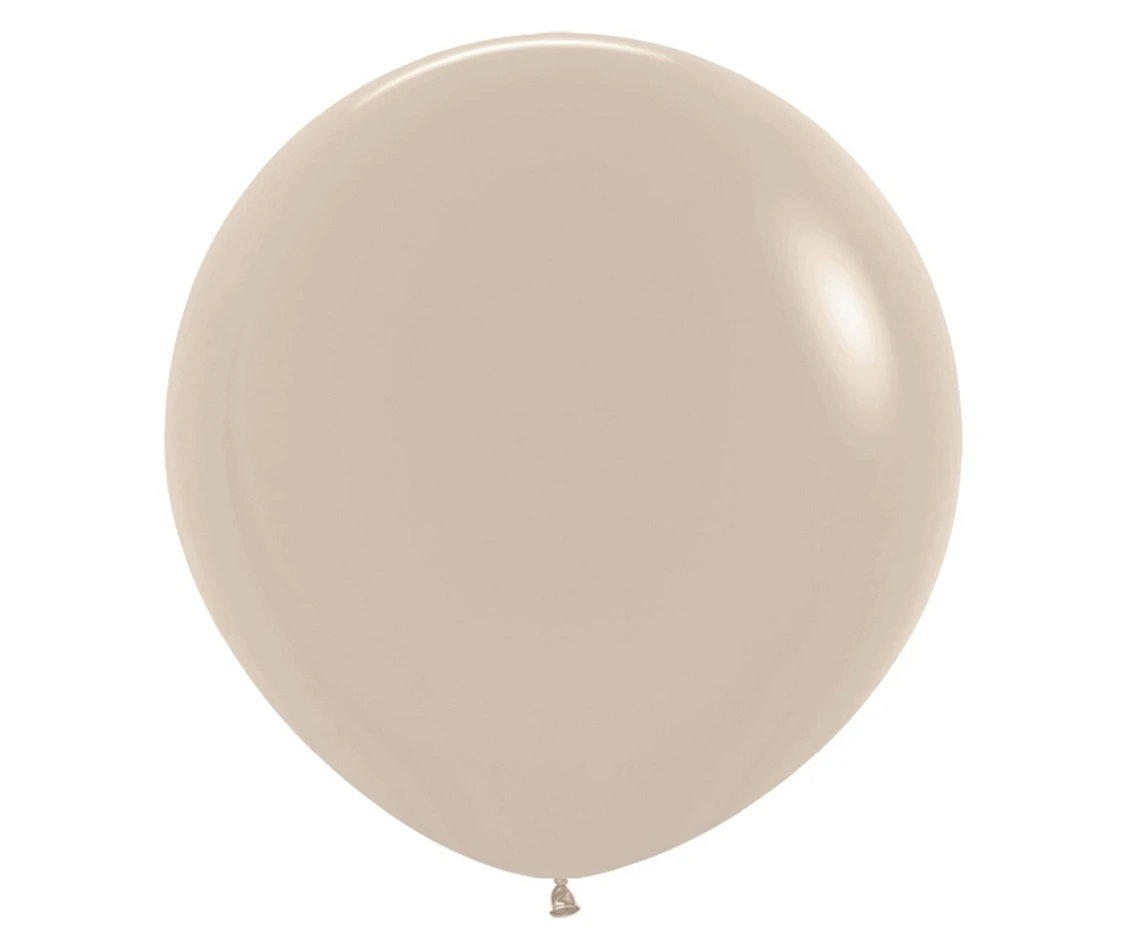 Sempertex Balloons 24", White Sand, 3 pcs.