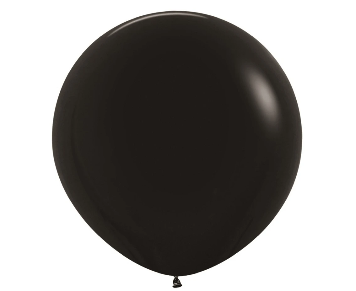 Sempertex Balloons 24", Black, 3 pcs.