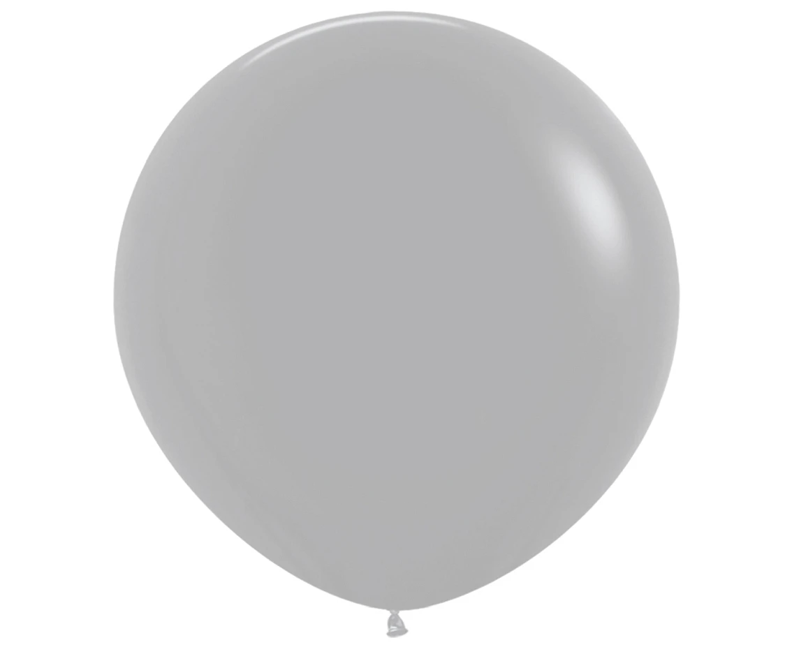 Sempertex Balloons 24", Grey, 3 pcs.