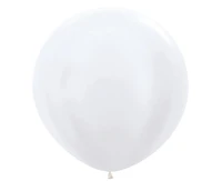 Sempertex Balloons 24", Pearl White, 3 pcs.