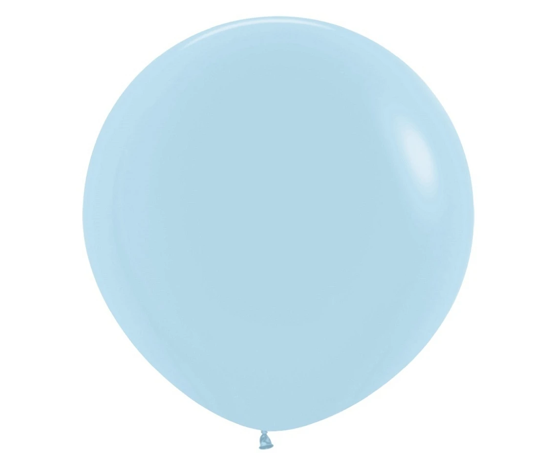 Sempertex Balloons 24", Pastel Matte Blue, 3 pcs.