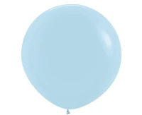 Sempertex Balloons 24", Pastel Matte Blue, 3 pcs.
