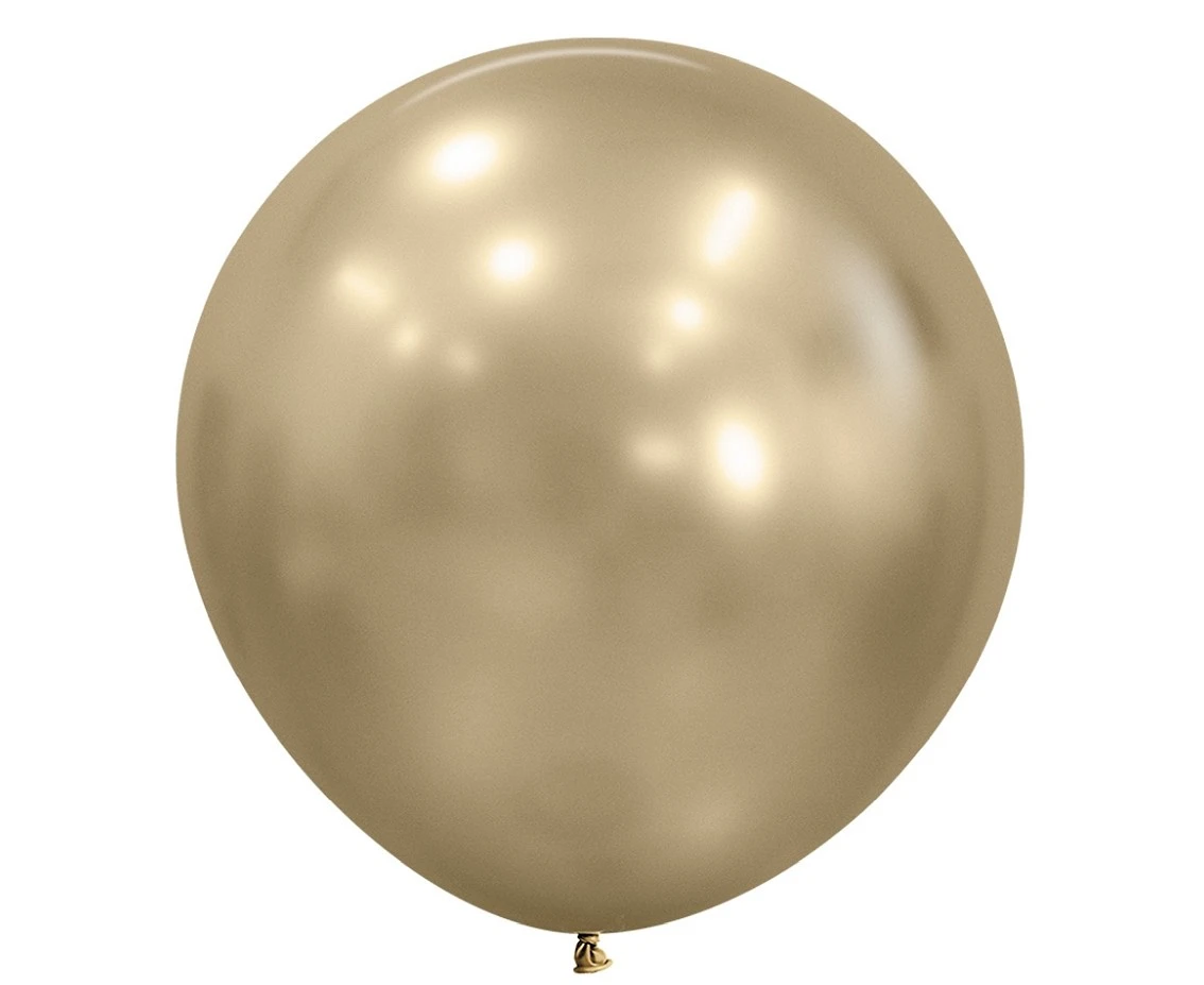 Sempertex Balloons 24", Silk Gold Dust, 3 pcs.