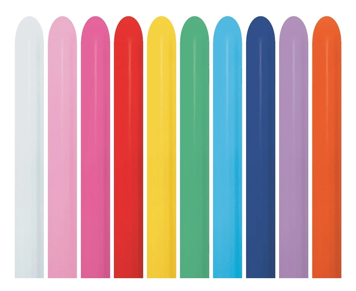 Sempertex Balloons 2", Nozzle, Fashion Assortiment,  100 pcs.