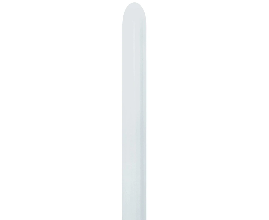 Sempertex Balloons 2",  Nozzle Up, White, 50 pcs.