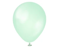 Kalisan Balloons 5", Pearl Green, 50 psc.