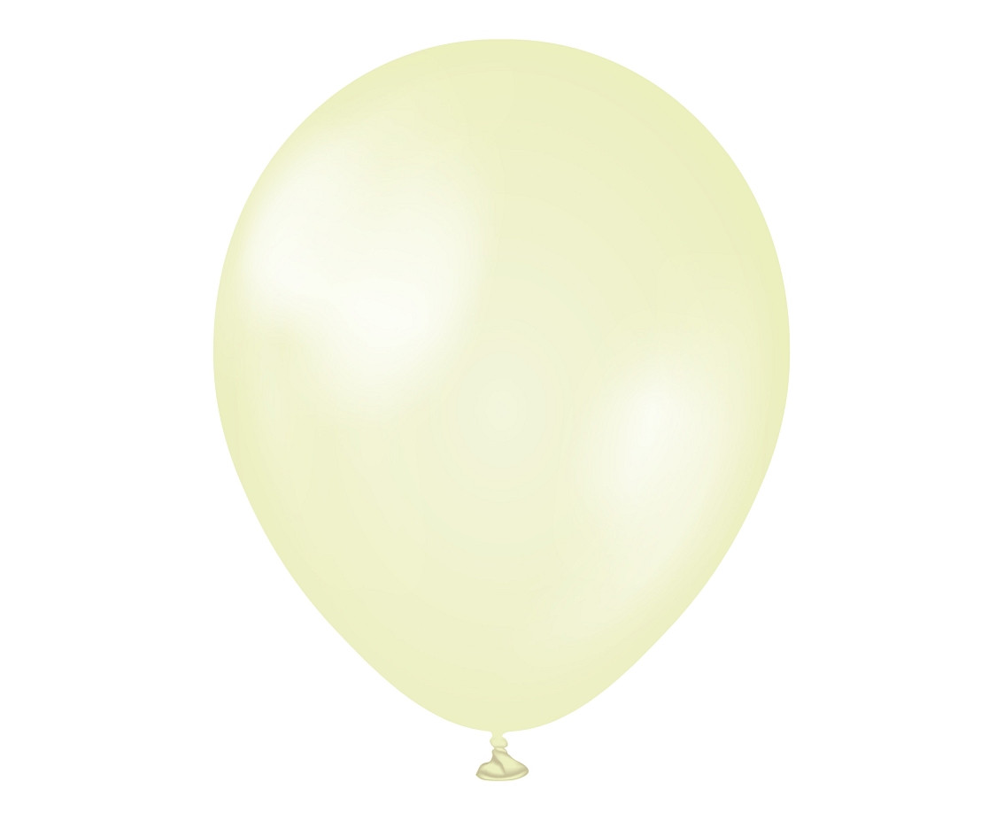 Kalisan Balloons 11", Pearl Lemon, 50 psc.