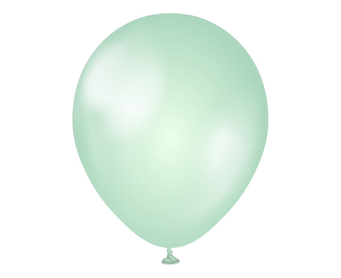 Kalisan Balloons 11", Pearl Green, 50 psc.