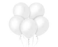Kalisan Balloons 11", Opaque Satin Snow White, 50 psc.