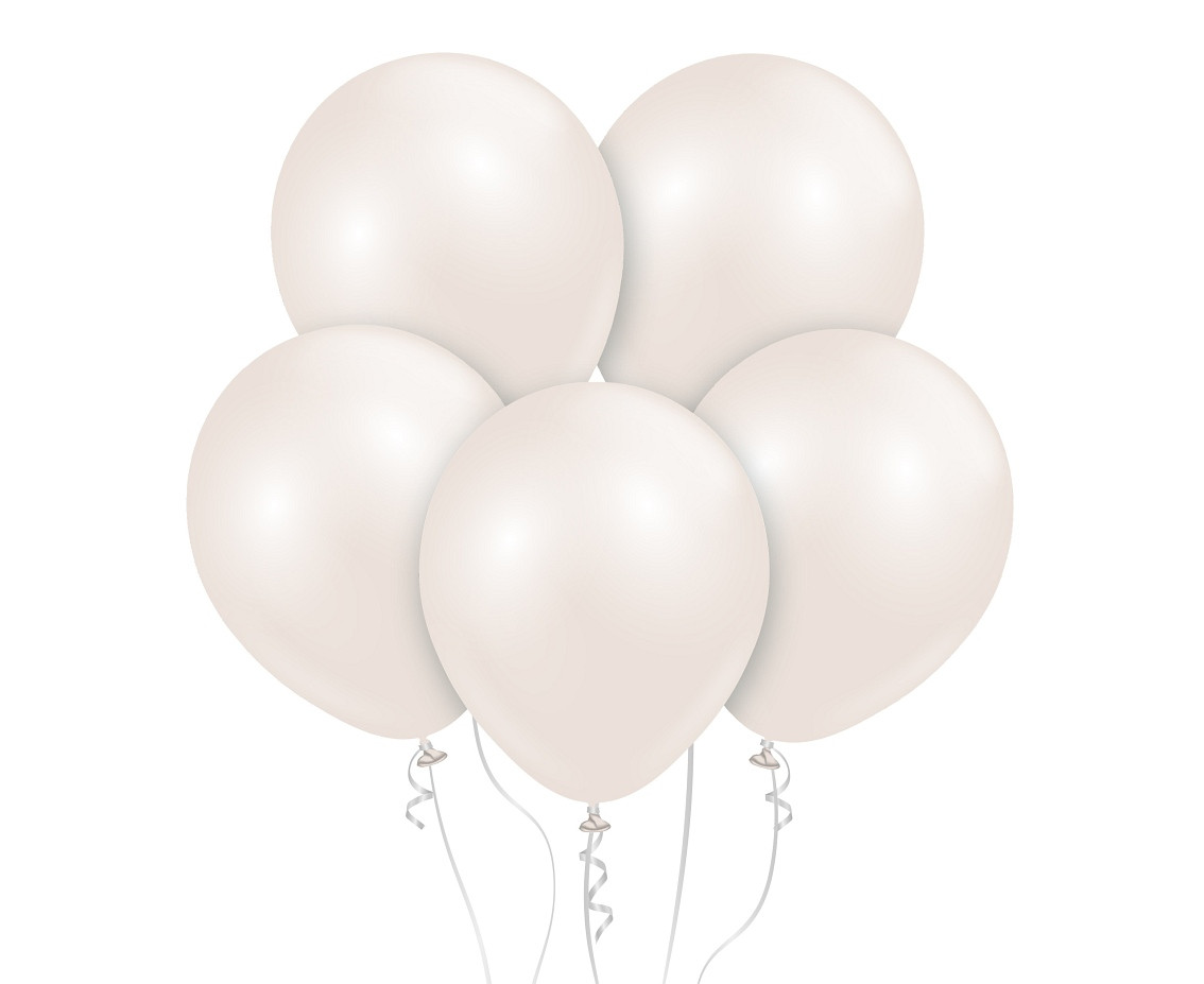 Kalisan Balloons 18", Aura Beige Cream, 25 psc.