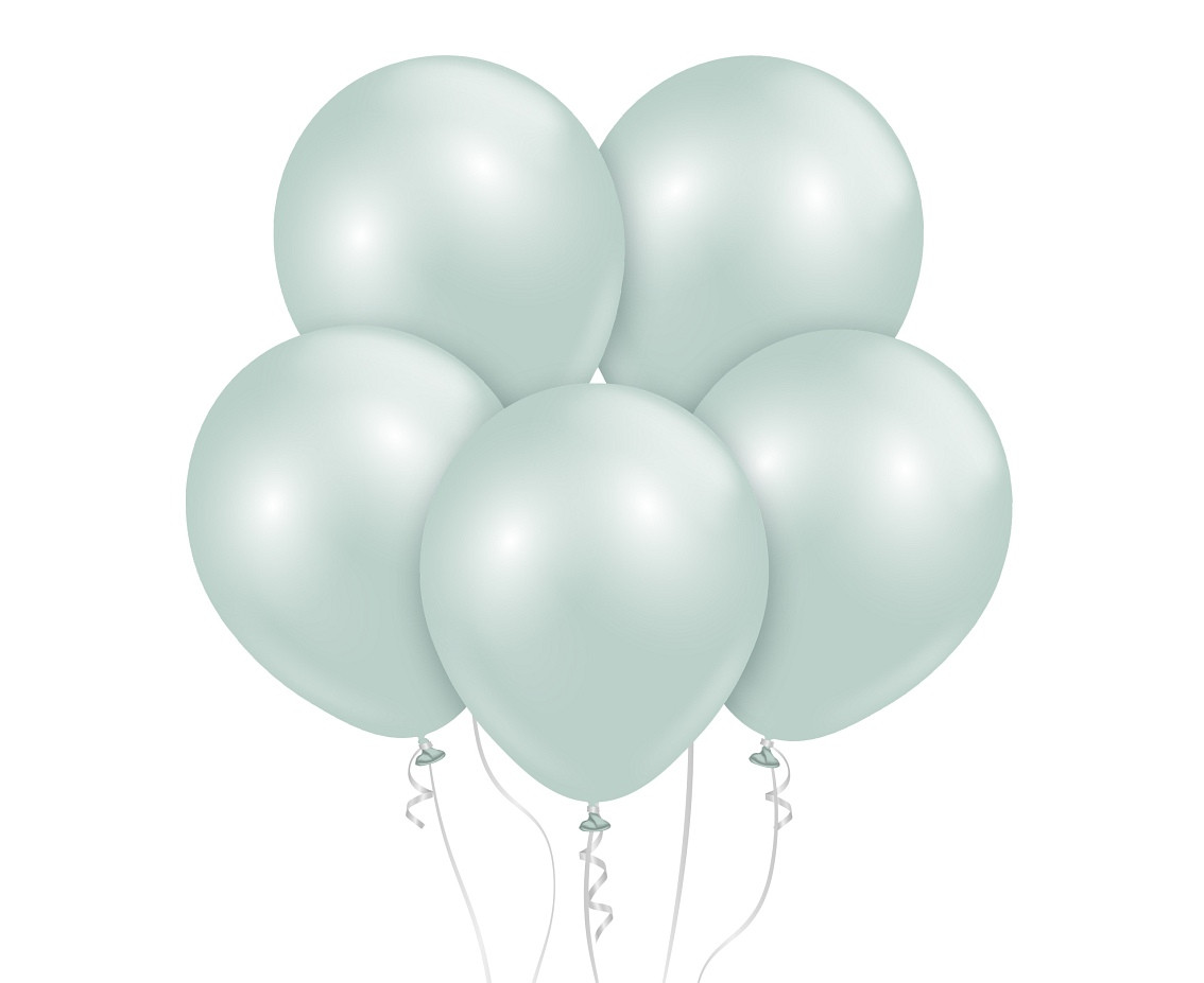 Kalisan Balloons 18", Aura Ice Mint, 25 psc.