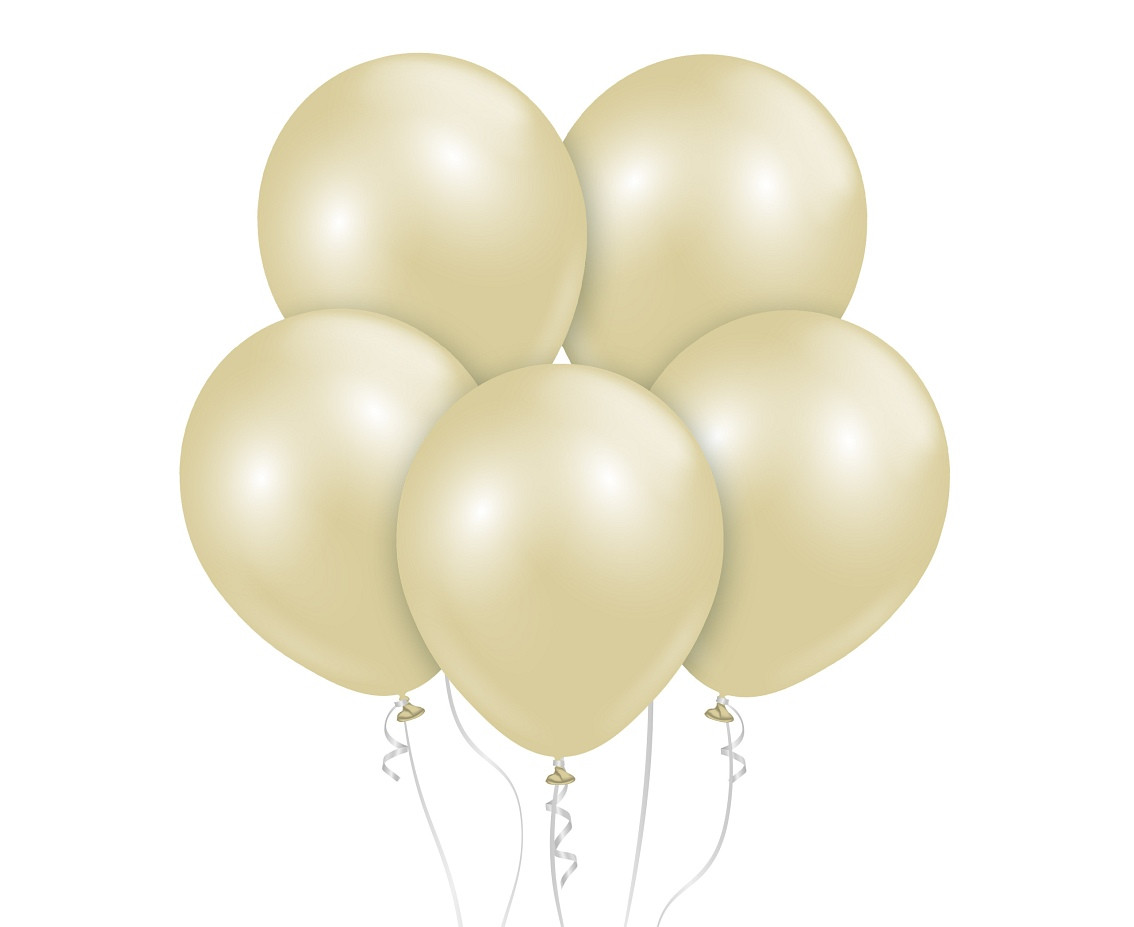 Kalisan Balloons 18", Aura Antique Gold, 25 psc.