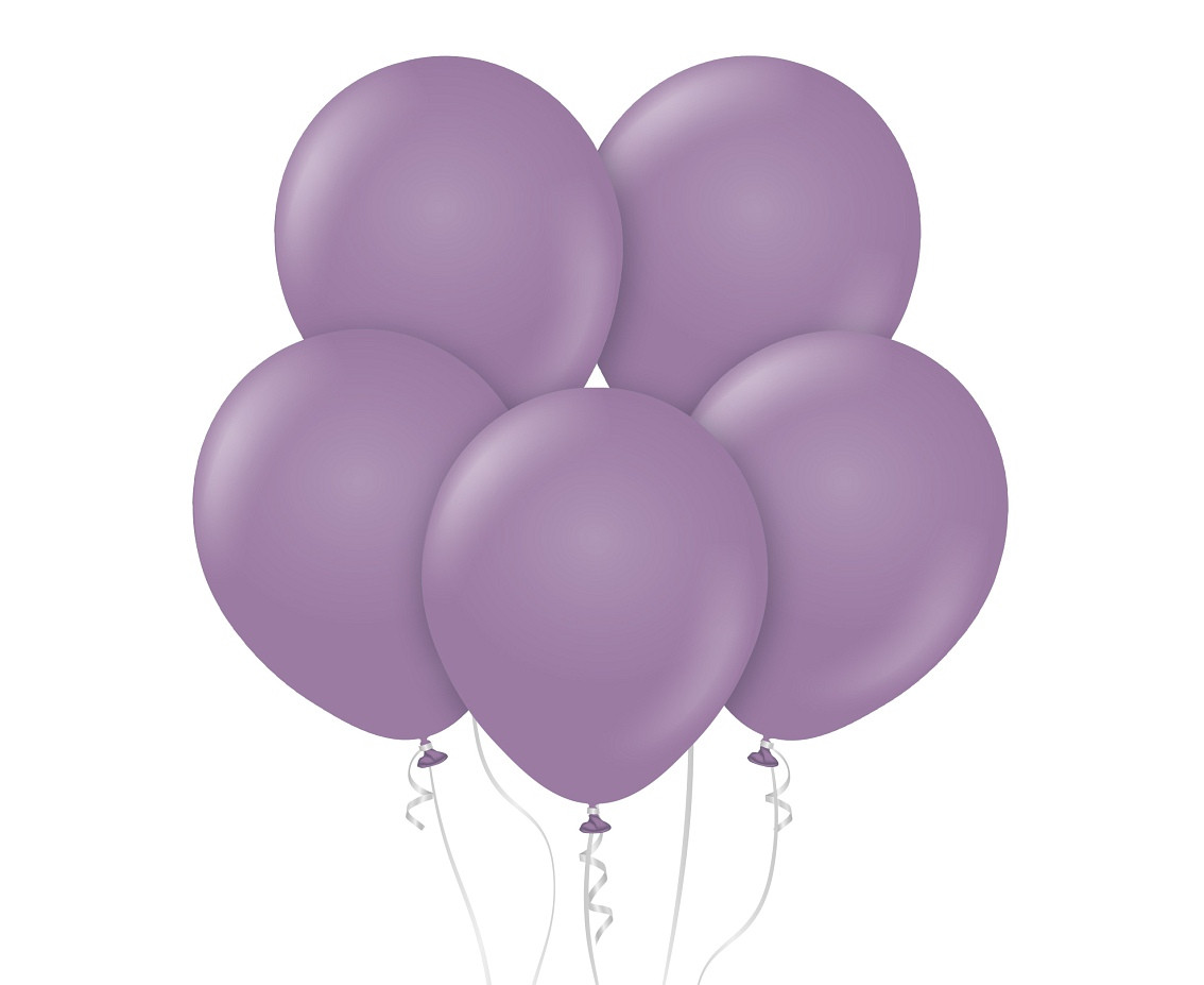 Kalisan Balloons 18", Retro Lavender, 25 psc.