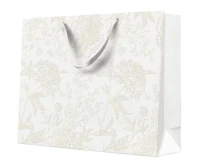 White kraft gift bag, 54x44x16 cm
