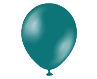 Kalisan Balloons 5", Metallic Turquoise, 50 psc.