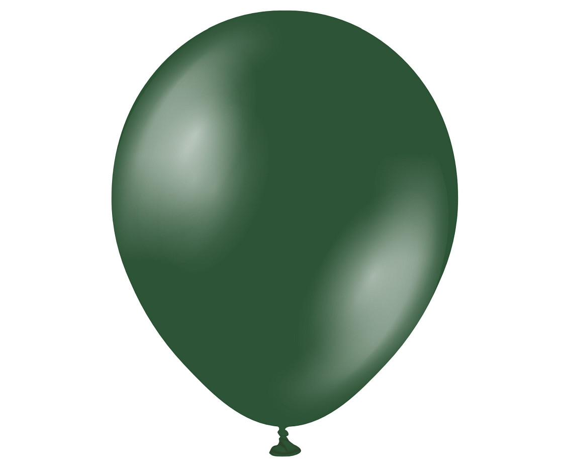 Kalisan Balloons 11", Metallic Emerald Green, 50 psc.