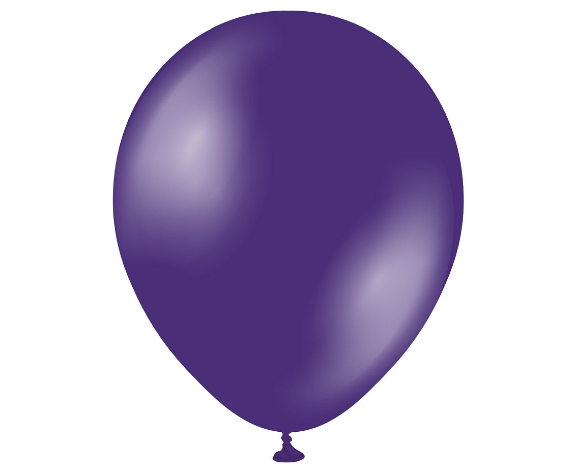 Kalisan Balloons 11", Metallic Violet, 50 psc.
