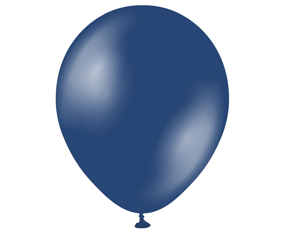 Kalisan Balloons 18", Metallic Midnight Blue, 25 psc.