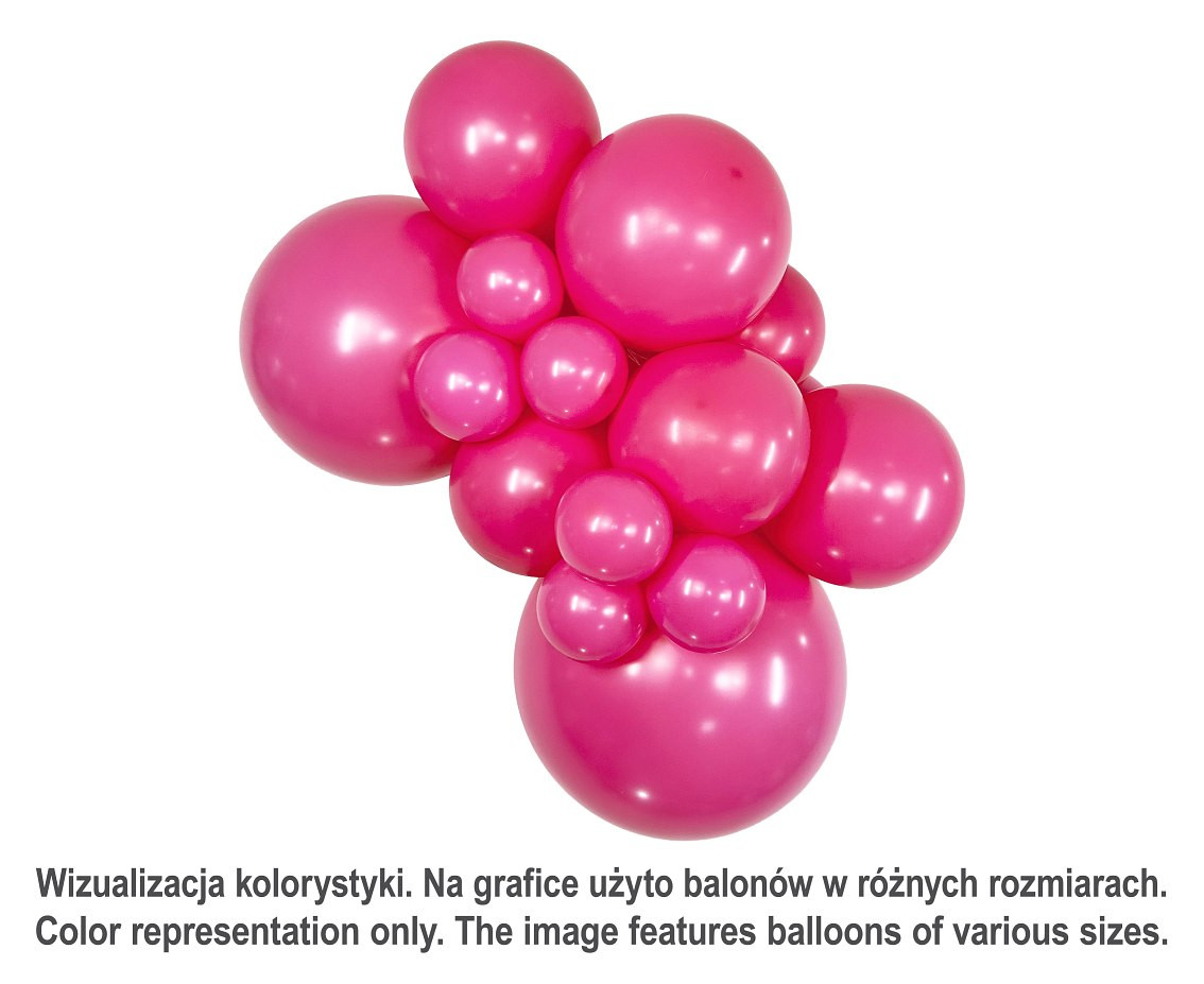 Sempertex Balloons 9", Fuchsia, 50 pcs.