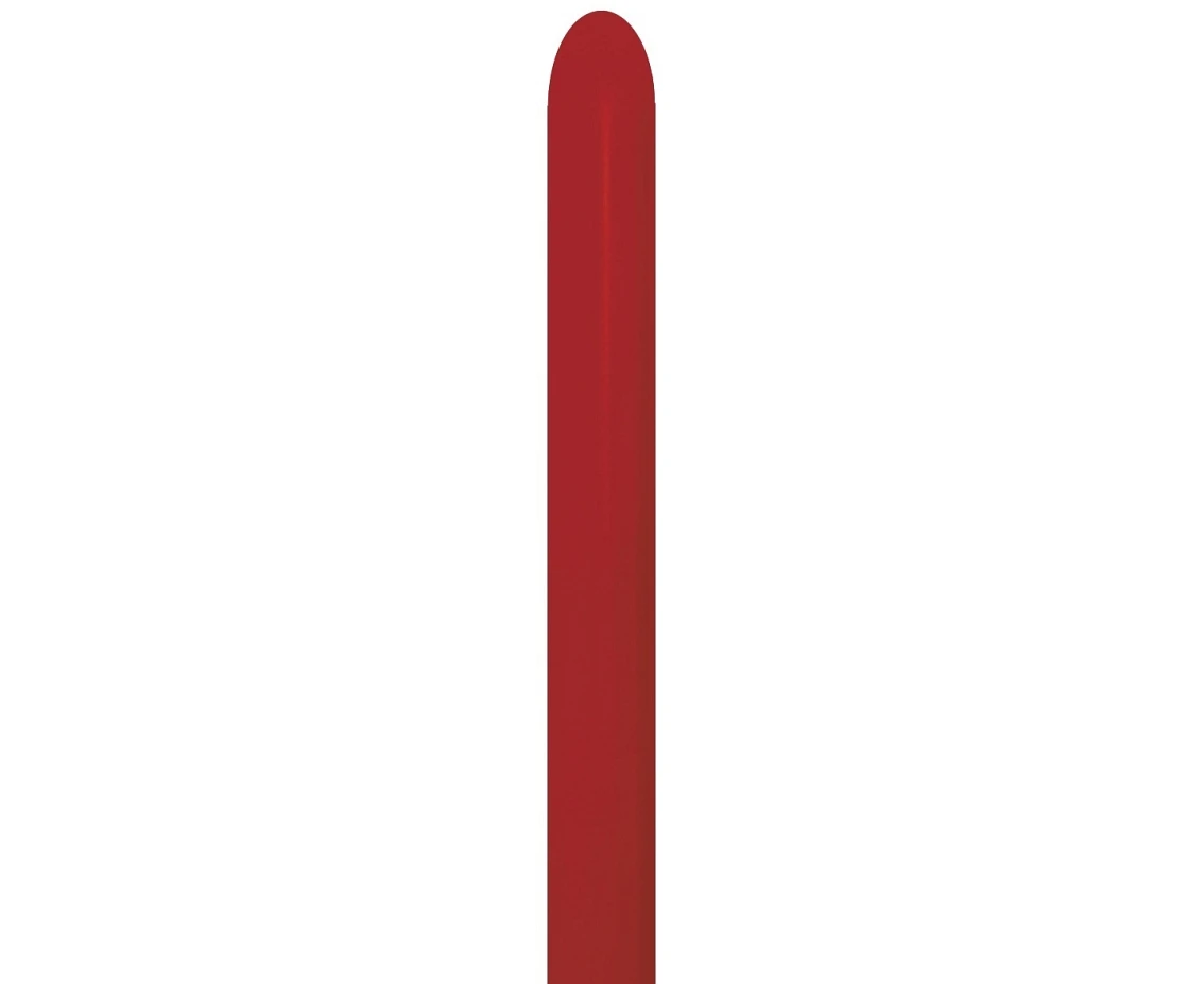Sempertex Balloons 260, Nozzle Up, Dark Red, 50 pcs.
